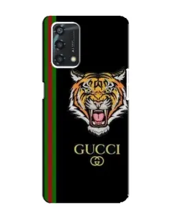 Чехол для OPPO A95 с картинкой «Тигр Gucci»