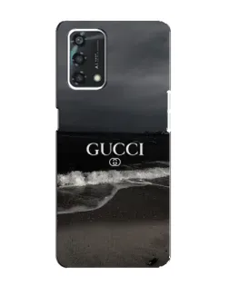 Чехол для OPPO A95 с картинкой «Gucci — морской прибой»