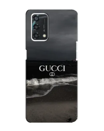 Чехол для OPPO A95 с картинкой «Gucci — морской прибой»