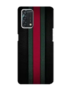 Чехол для OPPO A95 с картинкой «Gucci — неоновая линия»