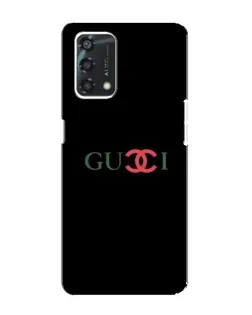 Чехол для OPPO A95 с картинкой «Gucci — красный градиент»