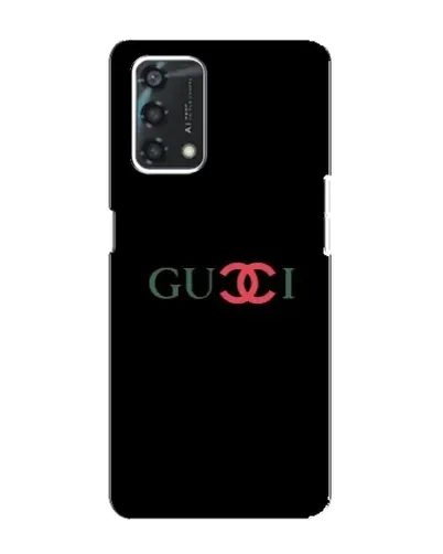 Чехол для OPPO A95 с картинкой «Gucci — красный градиент»