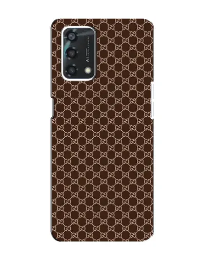 Чохол для OPPO A95 з картинкою «Gucci — шоколадна сітка» Чохол для OPPO A95 з картинкою «Gucci — шоколадна сітка»