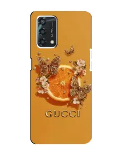 Чохол для OPPO A95 з картинкою «Gucci — золоті метелики» Чохол для OPPO A95 з картинкою «Gucci — золоті метелики»