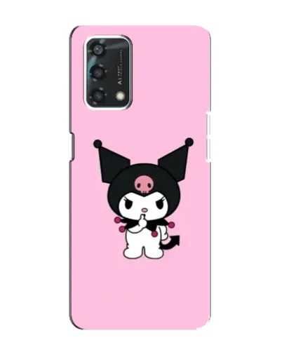 Чехол для OPPO A95 с картинкой «Kuromi — розовая нежность» Чехол для OPPO A95 с картинкой «Kuromi — розовая нежность»