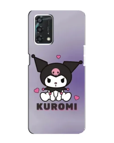 Чехол для OPPO A95 с картинкой «Kuromi — фиолетовый арт» Чехол для OPPO A95 с картинкой «Kuromi — фиолетовый арт»