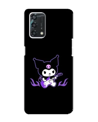 Чехол для OPPO A95 с картинкой «Электрическая Kuromi» Чехол для OPPO A95 с картинкой «Электрическая Kuromi»