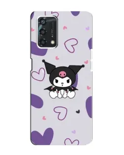 Чохол для OPPO A95 з картинкою «Kuromi та лавандові серця» Чохол для OPPO A95 з картинкою «Kuromi та лавандові серця»
