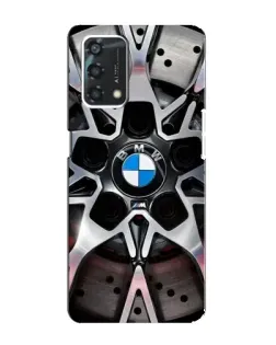 Чехол для OPPO A95 с картинкой «BMW — деталь диска» Чехол для OPPO A95 с картинкой «BMW — деталь диска»