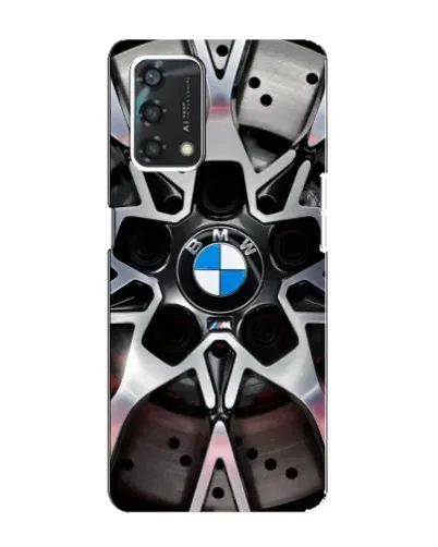 Чехол для OPPO A95 с картинкой «BMW — деталь диска»