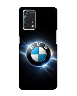 Чехол для OPPO A95 с картинкой «BMW — неоновое сияние» Чехол для OPPO A95 с картинкой «BMW — неоновое сияние»