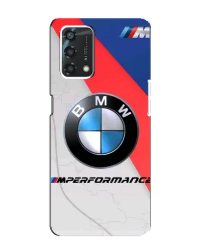 Чехол для OPPO A95 с картинкой «BMW Performance стиль»