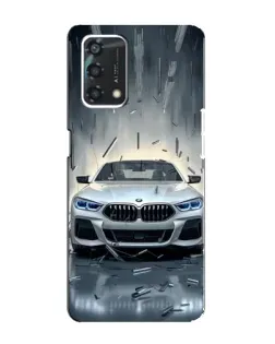 Чехол для OPPO A95 с картинкой «BMW в свете фар»
