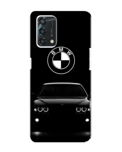 Чехол для OPPO A95 с картинкой «BMW — взгляд из темноты»