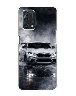 Чехол для OPPO A95 с картинкой «BMW сквозь туман»