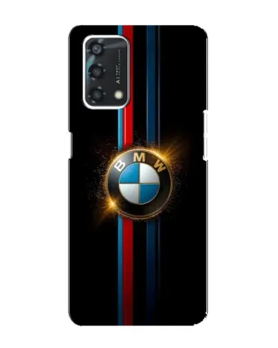 Чехол для OPPO A95 с картинкой «BMW M-Power неон»