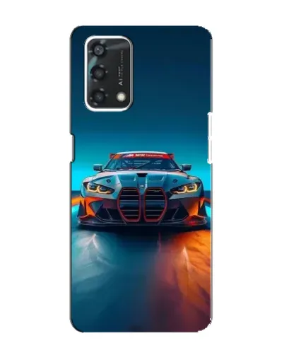Чохол для OPPO A95 з картинкою «BMW — вогні неону» Чохол для OPPO A95 з картинкою «BMW — вогні неону»