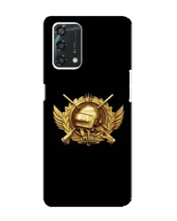 Чохол для OPPO A95 з картинкою «PUBG — помаранчевий градієнт»