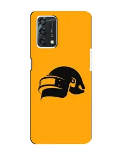 Чохол для OPPO A95 з картинкою «PUBG — золотий шолом»
