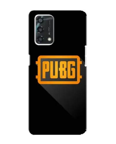 Чохол для OPPO A95 з картинкою «PUBG — рамка лого»
