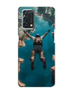 Чохол для OPPO A95 з картинкою «PUBG — вільне падіння»
