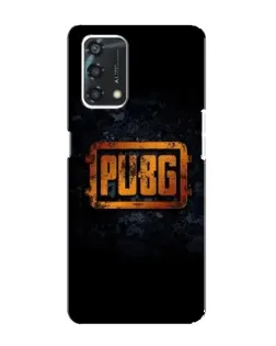 Чохол для OPPO A95 з картинкою «PUBG — золотий логотип»