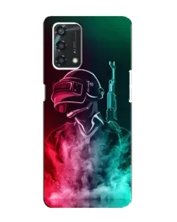 Чохол для OPPO A95 з картинкою «PUBG — вогняний воїн»