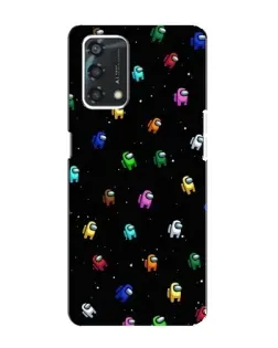 Чохол для OPPO A95 з картинкою «Екіпаж Among Us»
