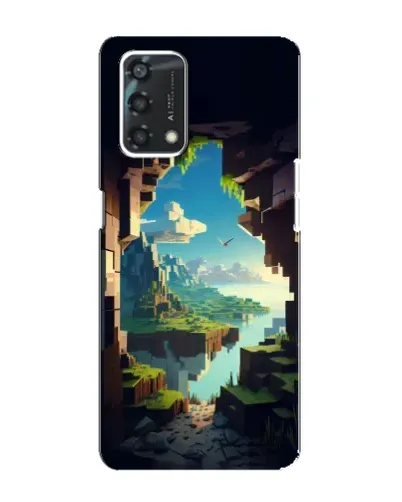 Чохол для OPPO A95 з картинкою «Вид з печери»