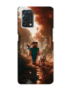 Чохол для OPPO A95 з картинкою «Стів у лісі» Чохол для OPPO A95 з картинкою «Стів у лісі»