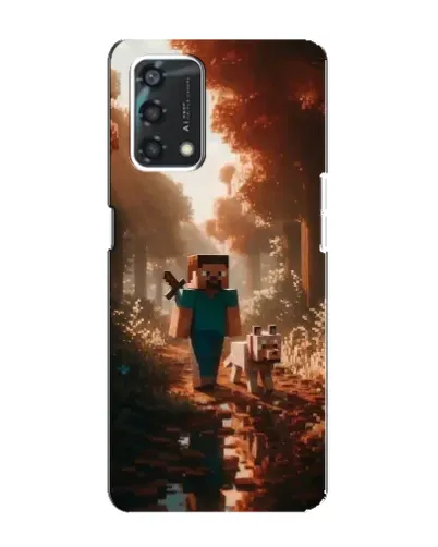Чохол для OPPO A95 з картинкою «Стів у лісі»