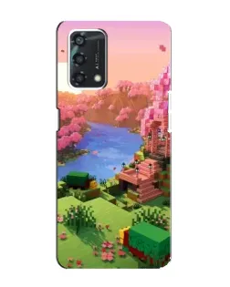 Чохол для OPPO A95 з картинкою «Рожеве дерево Minecraft» Чохол для OPPO A95 з картинкою «Рожеве дерево Minecraft»