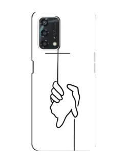 Чохол для OPPO A95 з картинкою «Рука тримає» Чохол для OPPO A95 з картинкою «Рука тримає»