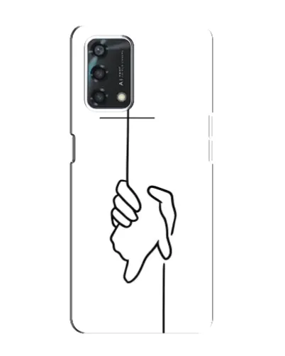 Чохол для OPPO A95 з картинкою «Рука тримає» Чохол для OPPO A95 з картинкою «Рука тримає»