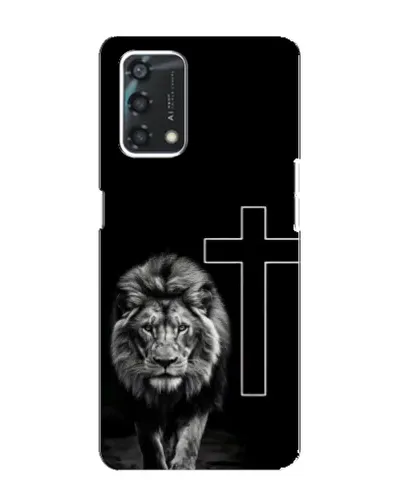 Чохол для OPPO A95 з картинкою «Лев та Хрест» Чохол для OPPO A95 з картинкою «Лев та Хрест»