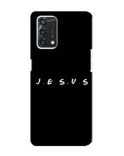 Чохол для OPPO A95 з картинкою «Крапки віри J.E.S.U.S.»