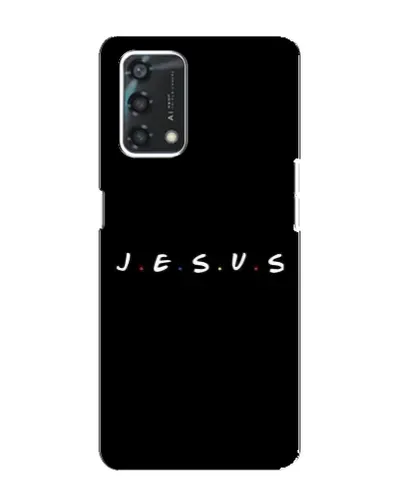 Чохол для OPPO A95 з картинкою «Крапки віри J.E.S.U.S.» Чохол для OPPO A95 з картинкою «Крапки віри J.E.S.U.S.»