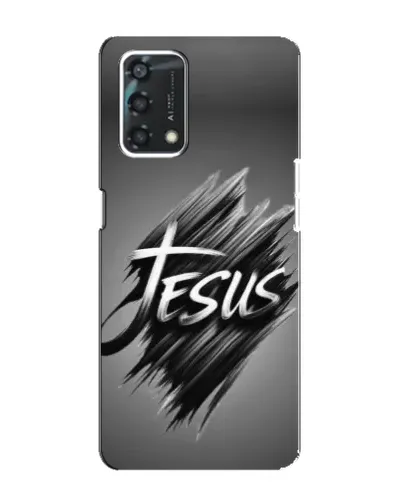 Чохол для OPPO A95 з картинкою «Напис Jesus Graffiti» Чохол для OPPO A95 з картинкою «Напис Jesus Graffiti»
