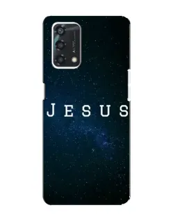 Чохол для OPPO A95 з картинкою «Зоряне небо Jesus»