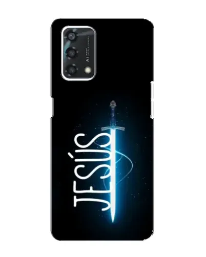 Чохол для OPPO A95 з картинкою «Меч Духа Jesus» Чохол для OPPO A95 з картинкою «Меч Духа Jesus»