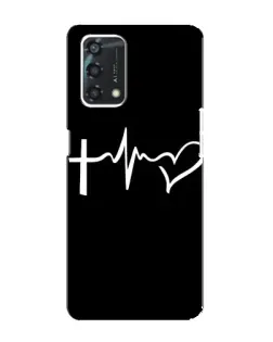 Чехол для OPPO A95 с картинкой «Пульс веры» Чехол для OPPO A95 с картинкой «Пульс веры»