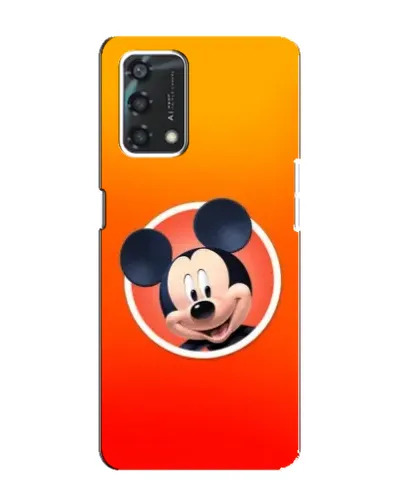 Чехол для OPPO A95 с картинкой «Mickey в круге» Чехол для OPPO A95 с картинкой «Mickey в круге»