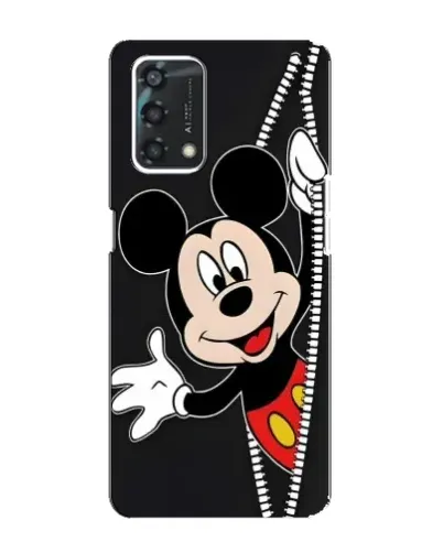 Чехол для OPPO A95 с картинкой «Микки раздвигает стены» Чехол для OPPO A95 с картинкой «Микки раздвигает стены»