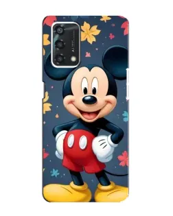 Чехол для OPPO A95 с картинкой «Осенний Mickey Mouse»
