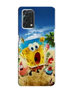 Чехол для OPPO A95 с картинкой «Развлечения на пляже»