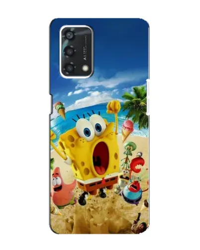 Чехол для OPPO A95 с картинкой «Развлечения на пляже»