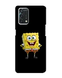 Чехол для OPPO A95 с картинкой «Классический Губка Боб»