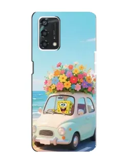 Чехол для OPPO A95 с картинкой «Автомобильное путешествие»