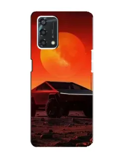 Чехол для OPPO A95 с картинкой «Cybertruck на Марсе» Чехол для OPPO A95 с картинкой «Cybertruck на Марсе»