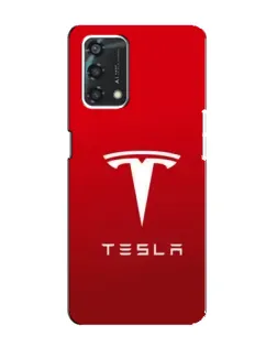 Чехол для OPPO A95 с картинкой «Tesla Red Classic» Чехол для OPPO A95 с картинкой «Tesla Red Classic»